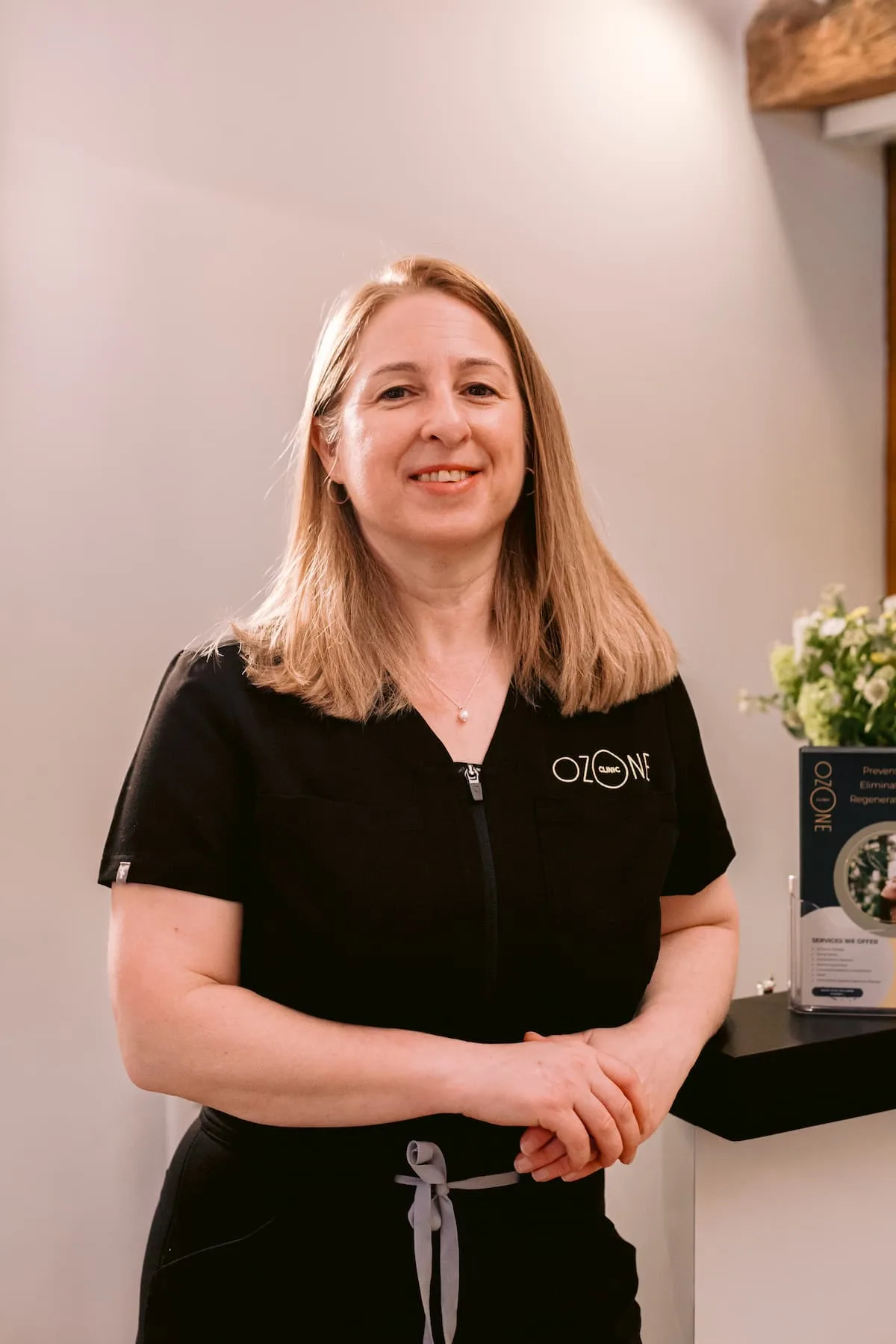 Laura Dinham, founder of The PER Method and The Ozone Clinic